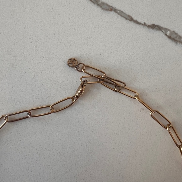 Mejuri Gold Vermeil Necklace with Black Pouch - Picture 2 of 2